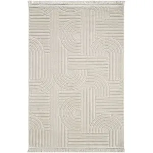 Conceptum Hypnose Stone 1090 - Bež Tepih (120 x 300 cm)