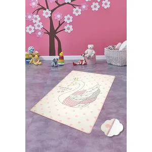 Conceptum Hypnose Swan - Ecru Višenamenski Tepih (140 x 190 cm)