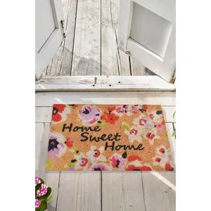 Conceptum Hypnose  Sweet Home Multicolor Pvc Doormat