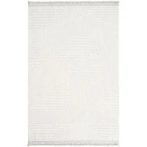 Conceptum Hypnose Vera 1454 - Tepih u krem boji (100 x 500 cm)