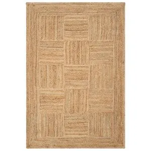 Conceptum Hypnose Vime 6 - Tepih od Jute u Bež Boji (80 x 150 cm)