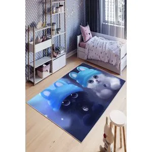 Conceptum Hypnose  W1000 - Multicolor Multicolor Hall Carpet (80 x 150)