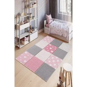 Conceptum Hypnose  W1019 - Multicolor Multicolor Hall Carpet (80 x 150)