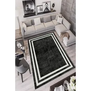 Conceptum Hypnose W837 - Crni Tepih (80 x 120 cm)