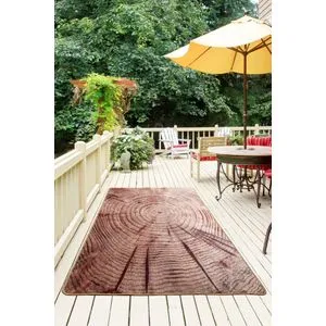 Conceptum Hypnose Wood Balkon Djt Višebojni tepih za hodnike (80 x 200)