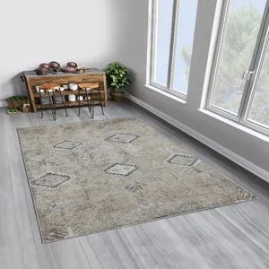 Conceptum Hypnose Woopamuk033 Sivi Tepih (100 x 300)