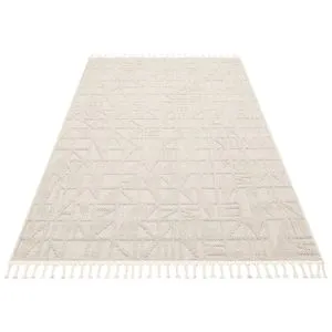 Conceptum Hypnose Yeni Bukle Geometrik - Mink Tepih (160 x 230 cm)