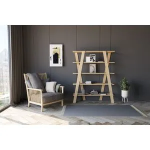 Conde - Sapphire Oak Sapphire Oak Bookshelf