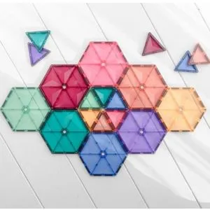 Connetix Magnetni konstruktor Pastel Geometry 40 delova