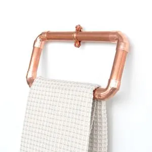 Cop004 Rose Gold Pipe Hook