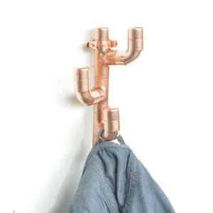 Cop008 Rose Gold Pipe Hook