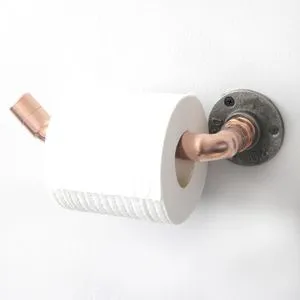 Cop023 Rose Gold Pipe Hook