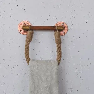 Cop058 Walnut
Rose Gold Pipe Shelf