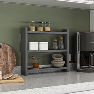 Cosmic - Antracitna Kuhinjska Polica
