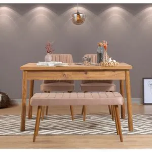 Costa Atlantic Stone Atlantic Pine
Stone Table & Chairs Set (4 Pieces)