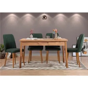 Costa Atlantice-Green Atlantic Pine
Green Table & Chairs Set (5 Pieces)