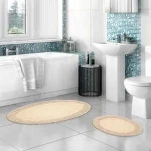 Cottonkt 000419 Mink Bathmat Set (2 Pieces)