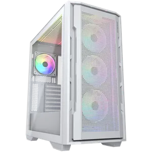 COUGAR UNIFACE RGB PC Kućište, Midi Tower, Belo