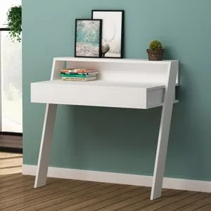Cowork - White White Study Desk