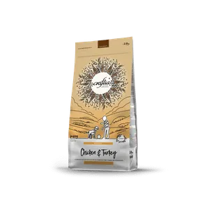 Craftia Natura Chicken & Turkey Puppy Medium & Large Breed - 2 kg