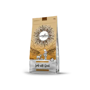 Craftia Natura Lamb With Quail Puppy Medium & Large Breed - 2 kg
