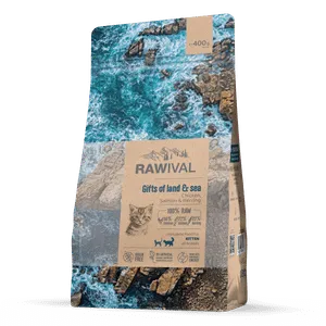 Craftia Rawival Gifts Of Land & Sea Kitten - 400 g