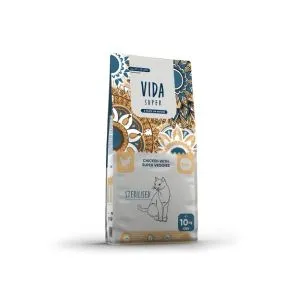 Craftia Vida Super Sterilised Chicken With Super Veggies Adult Cat - 10 kg