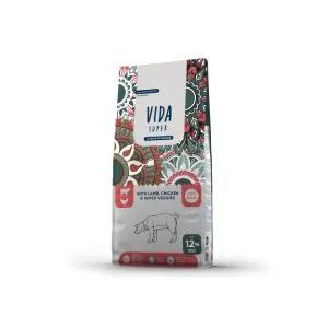 Craftia Vida Super With Lamb, Chicken & Super Veggies Adult Dog Medium & Large Breed - 12 kg
