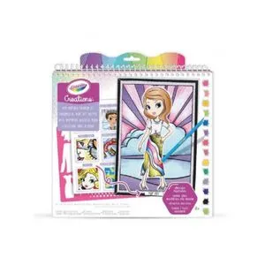 CRAYOLA Blok sa stikerima Art Fashion