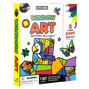 Creativity Kits4 Kids Window Art  Set 311-08080