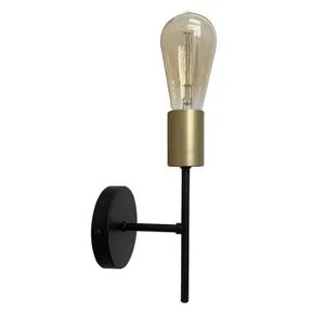 Crespilo Zidna Lampa Crna 1x40 E27