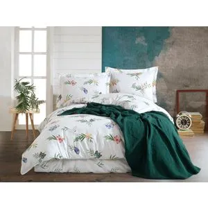 Crips Ranforce Posteljina XXL Set - Bela, Zelena, Plava, Roza