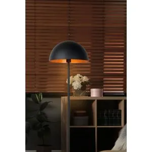 Crna podna lampa - Mushroom