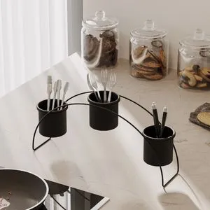 Crni dekorativni metalni dodatak GED-012-A