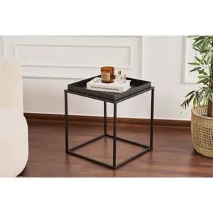 Crni Sto za Kafu Shb-018