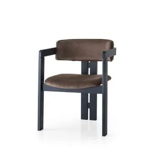 Crno-smeđa stolica CO - 022