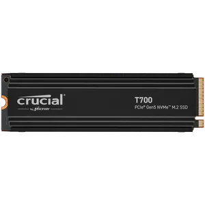 Crucial T700 4TB PCIe Gen5 NVMe M.2 SSD with heatsink