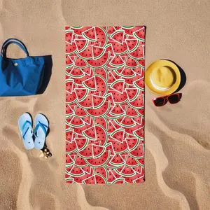 Crveni Peškir za Plažu BT20215042