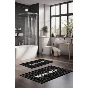 CT-5283 Multicolor Bathmat Set (2 Pieces)