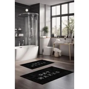 CT-5396 Multicolor Bathmat Set (2 Pieces)