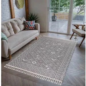Cuban - Grey Grey Carpet (200 x 290)