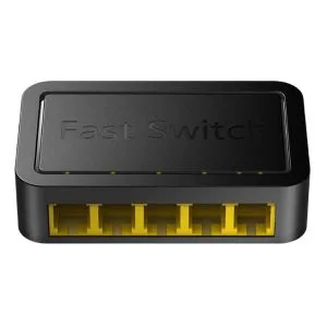 Cudy FS105D LAN 5-Port 10/100 Switch auto-negotiation RJ45 ports