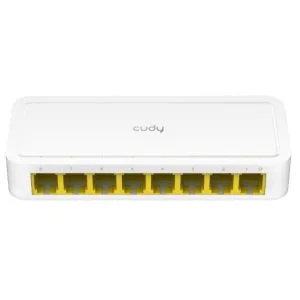 Cudy FS108D LAN 8-Port 10/100 Switch auto-negotiation RJ45 ports