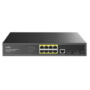 Cudy GS2008PS2 * 8-Port Layer 2 Managed Gigabit PoE+ Switch with 2 Gigabit SFP Slots, 120W