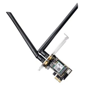 Cudy WE3000 AX3000 Wi-Fi 6 + Bluetooth5.2 PCI Express Adapter 2.4+5Ghz, 2x5dBi detachable antenna