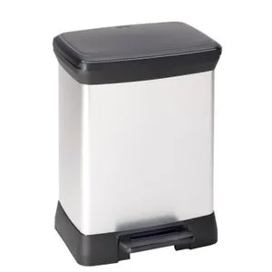 Curver  KANTA 30L DECO SILVER