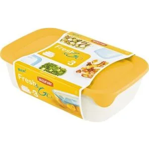 Curver Kutije za hranu Fresh&Go set 0.5l+1l+2l