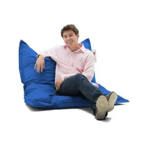 Cushion Pouf 100x100 - Blue Blue Garden Bean Bag