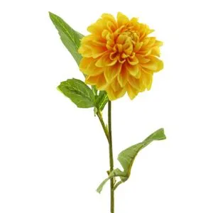 Cvet DAHLIA 50cm 13266-2 - Yellow - NNT