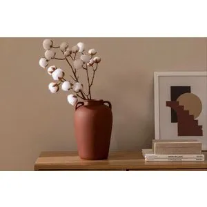 CY0139 Tile Red Vase